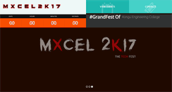Desktop Screenshot of mxcel.kongu.edu