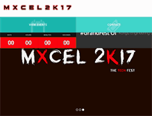 Tablet Screenshot of mxcel.kongu.edu